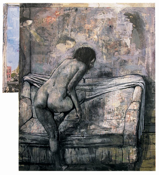 Gray Sofa 
