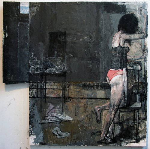 Her Studio, Black Wall